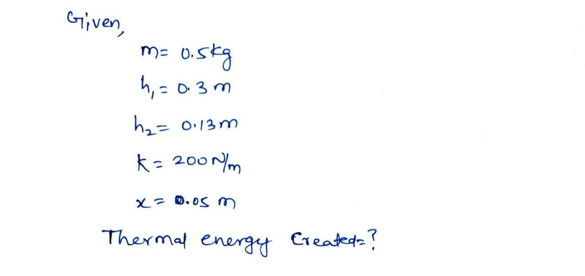 Physics homework question answer, step 1, image 1